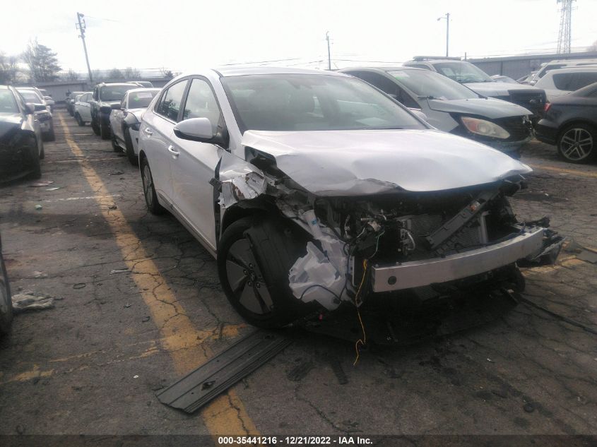 2022 HYUNDAI IONIQ HYBRID SE VIN: KMHC75LC9NU281612