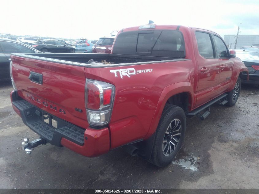 2022 TOYOTA TACOMA 2WD SR5/TRD SPORT VIN: 3TMAZ5CN4NM164595