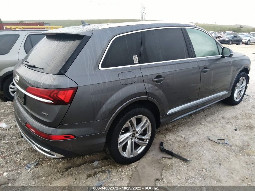 2021 AUDI Q7 PREMIUM PLUS VIN: WA1LJAF7XMD012654