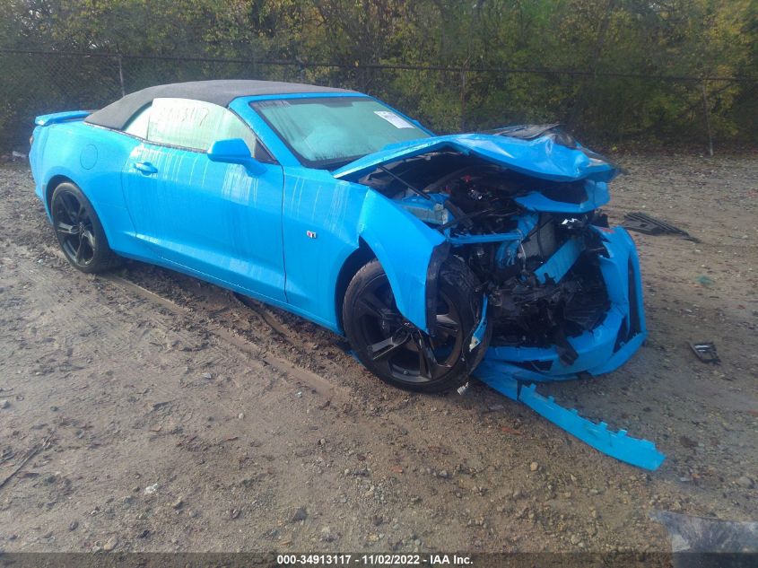 2022 CHEVROLET CAMARO 1SS VIN: 1G1FF3D7XN0132328