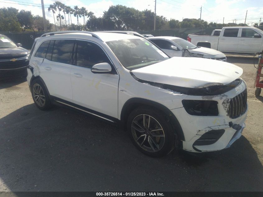 2021 MERCEDES-BENZ GLB AMG GLB 35 VIN: W1N4M5BB3MW105791