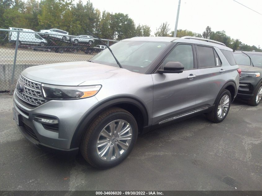 2022 FORD EXPLORER LIMITED VIN: 1FM5K8FW2NNA10965