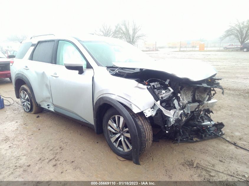 2022 NISSAN PATHFINDER SL VIN: 5N1DR3CA0NC246609