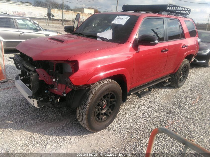 2021 TOYOTA 4RUNNER VENTURE VIN: JTEHU5JRXM5961971