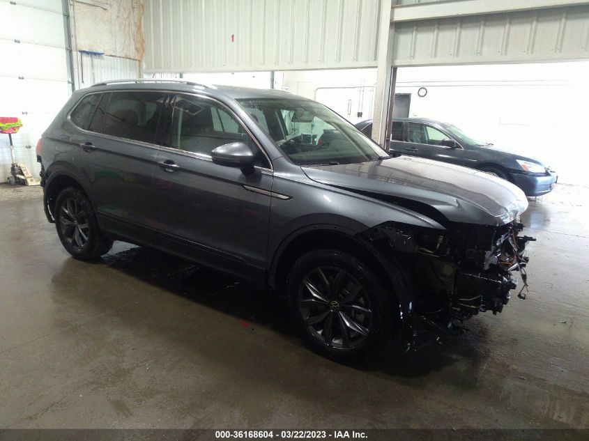 2022 VOLKSWAGEN TIGUAN SE VIN: 3VV2B7AX8NM134848