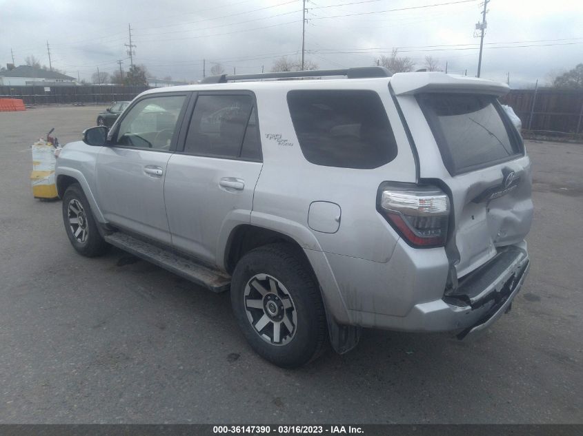 2022 TOYOTA 4RUNNER TRD OFF ROAD PREMIUM VIN: JTERU5JR4N6050647