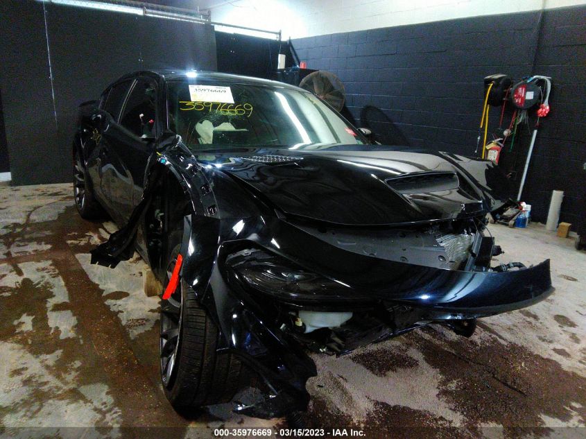 2022 DODGE CHARGER SRT HELLCAT WIDEBODY VIN: 2C3CDXL92NH139963