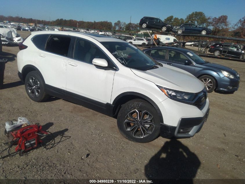 2022 HONDA CR-V EX-L VIN: 2HKRW2H83NH629791