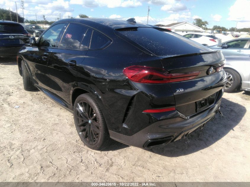 2021 BMW X6 M50I VIN: 5UXCY8C05M9E58958