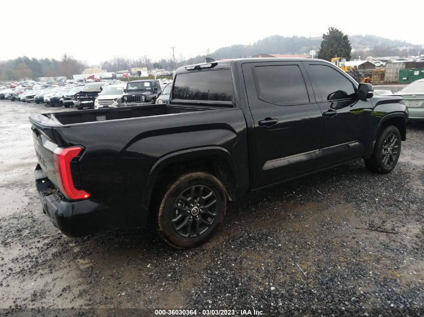 2022 TOYOTA TUNDRA 4WD PLATINUM VIN: 5TFNA5DB2NX006084