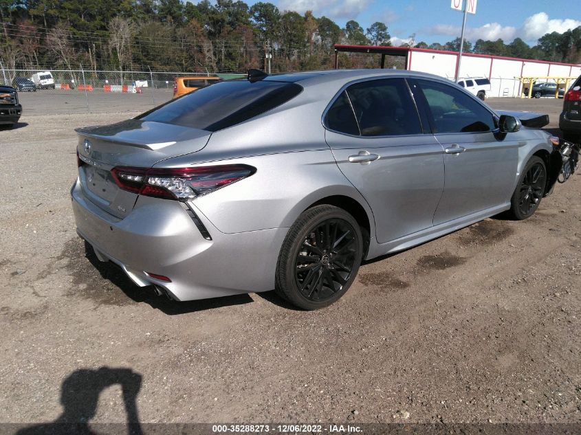 2022 TOYOTA CAMRY XSE VIN: 4T1K61AK0NU015364