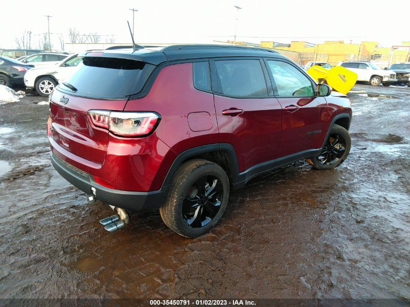2021 JEEP COMPASS ALTITUDE VIN: 3C4NJDBB8MT552234