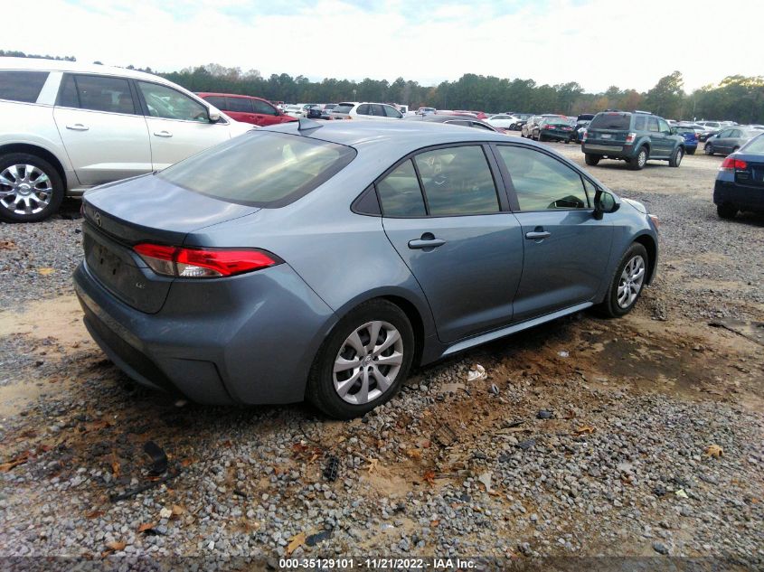 2021 TOYOTA COROLLA LE VIN: JTDEPMAE7MJ173694
