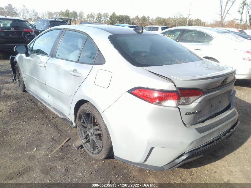 2022 TOYOTA COROLLA SE/SE NIGHTSHADE/APEX SE VIN: 5YFS4MCE1NP098545