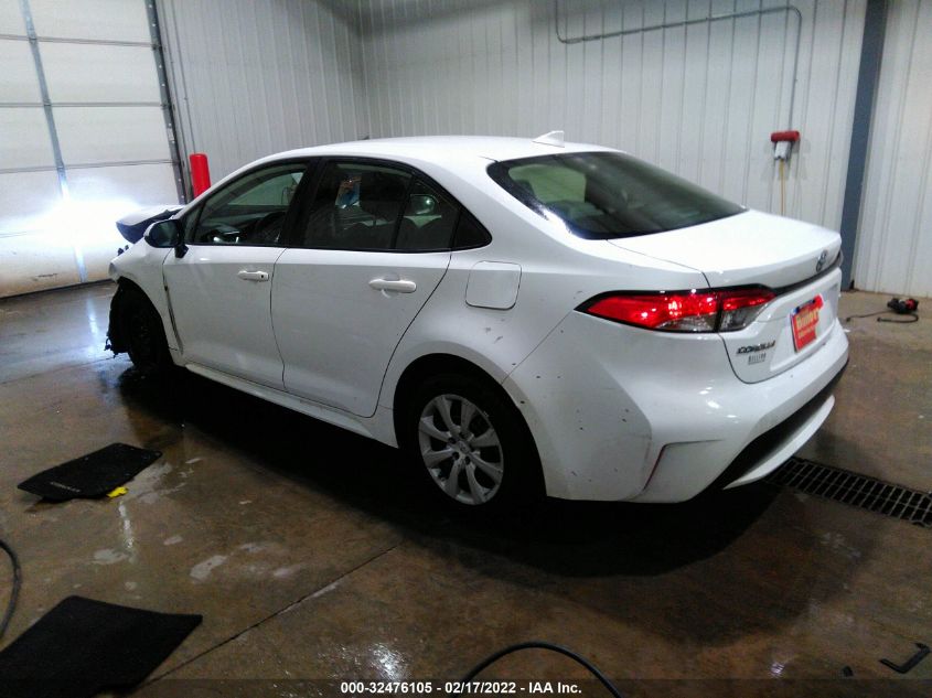 2020 TOYOTA COROLLA LE VIN: JTDEPRAE1LJ005156