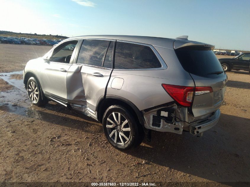2020 HONDA PILOT EX VIN: 5FNYF5H32LB013139