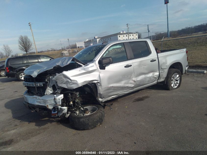 2022 CHEVROLET SILVERADO 1500 LTD CUSTOM VIN: 1GCPYBEK7NZ113816