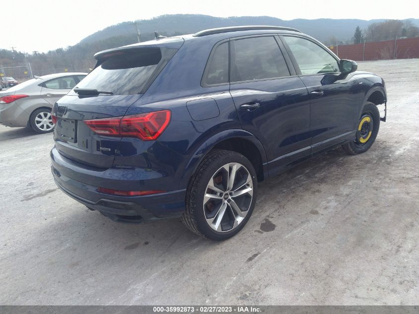 2022 AUDI Q3 S LINE PREMIUM PLUS VIN: WA1EEDF39N1110153