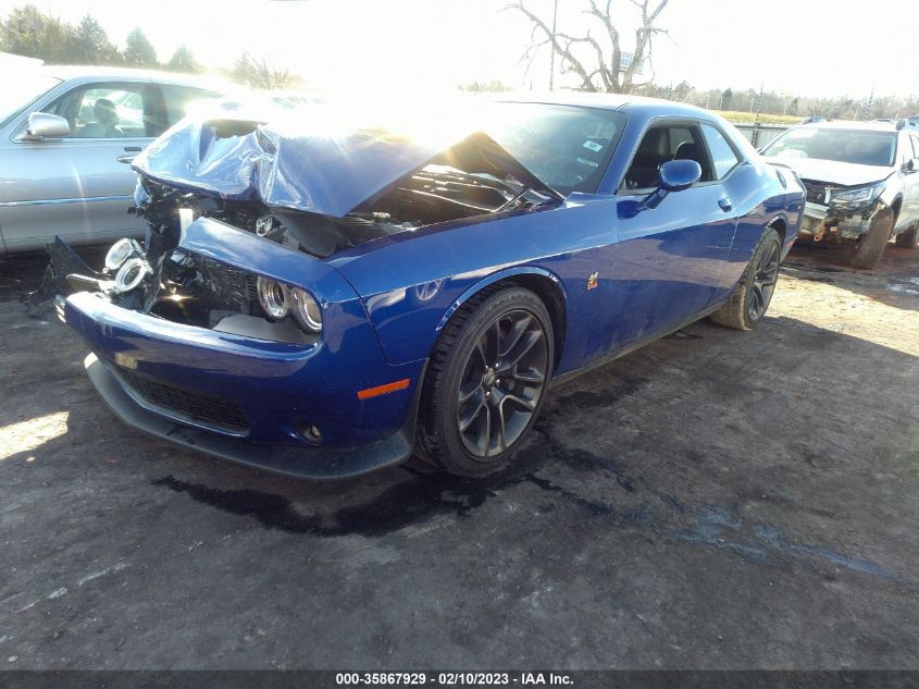 2022 DODGE CHALLENGER R/T SCAT PACK VIN: 2C3CDZFJ8NH192149