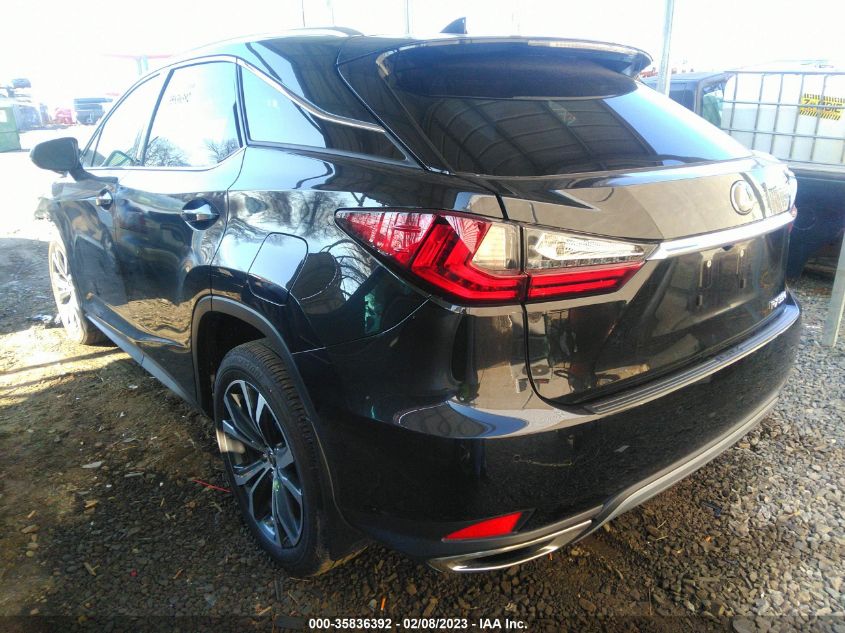 2022 LEXUS RX RX 350 VIN: 2T2HZMDA4NC341199