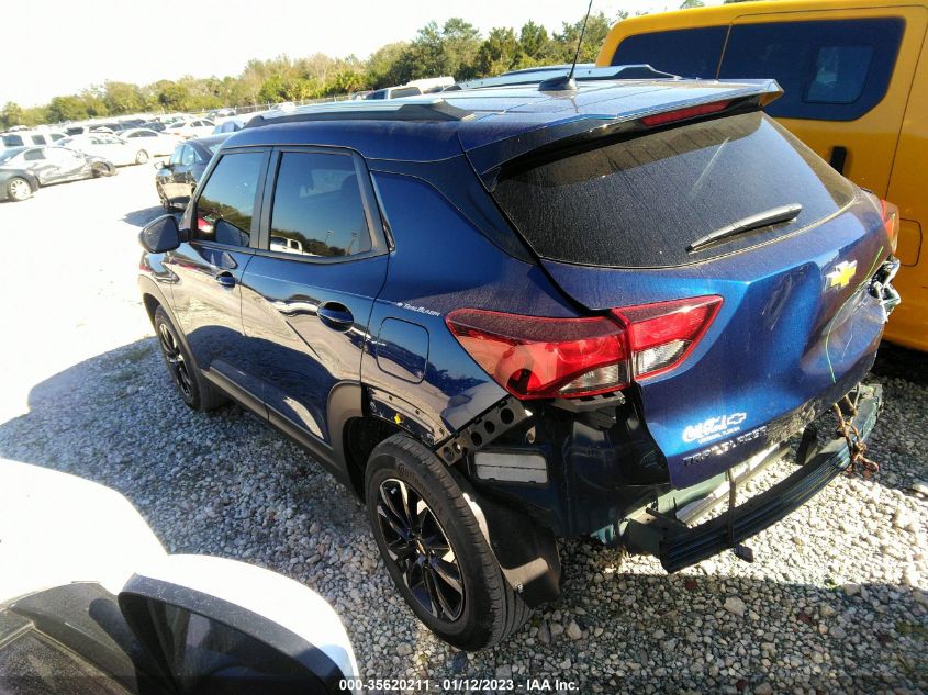 2022 CHEVROLET TRAILBLAZER LT VIN: KL79MPS27NB091795