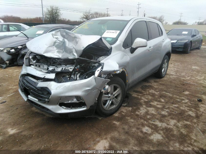 2021 CHEVROLET TRAX LS VIN: KL7CJKSB7MB301943