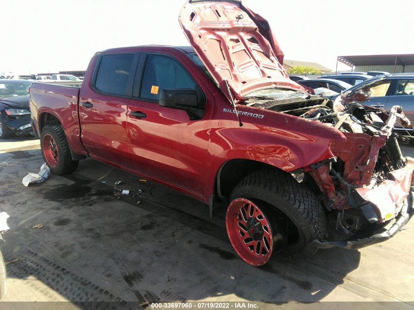 2021 CHEVROLET SILVERADO 1500 CUSTOM VIN: 1GCPWBEK6MZ169007