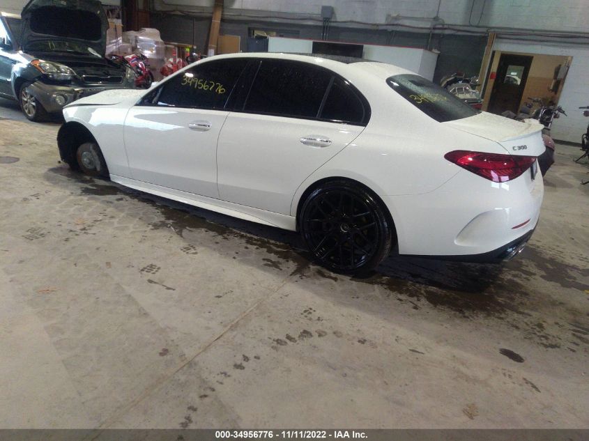 2022 MERCEDES-BENZ C-CLASS C 300 VIN: W1KAF4HB2NR067093