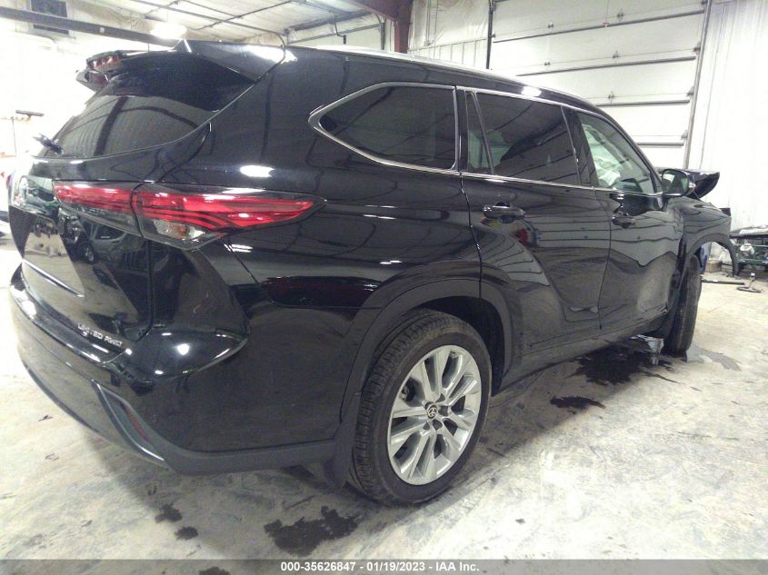 2021 TOYOTA HIGHLANDER LIMITED/PLATINUM VIN: 5TDDZRBH1MS540295