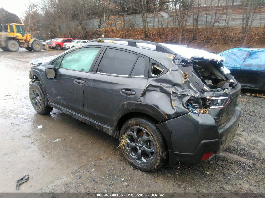 2022 SUBARU CROSSTREK SPORT VIN: JF2GTHSC9NH216550