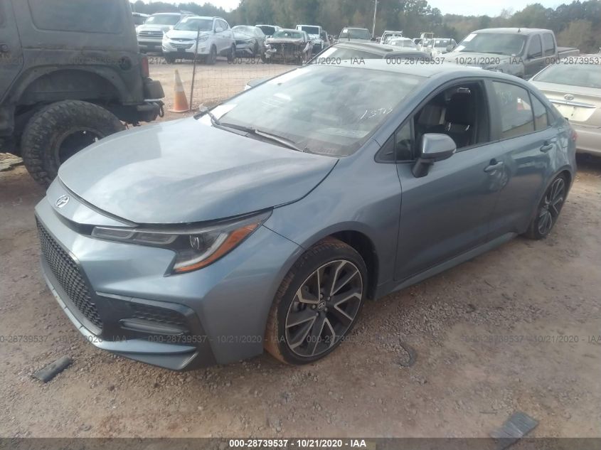 2020 TOYOTA COROLLA SE/NIGHTSHADE VIN: JTDS4RCE3LJ021593