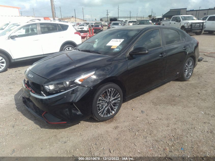 2022 KIA FORTE GT-LINE VIN: 3KPF54AD5NE490258