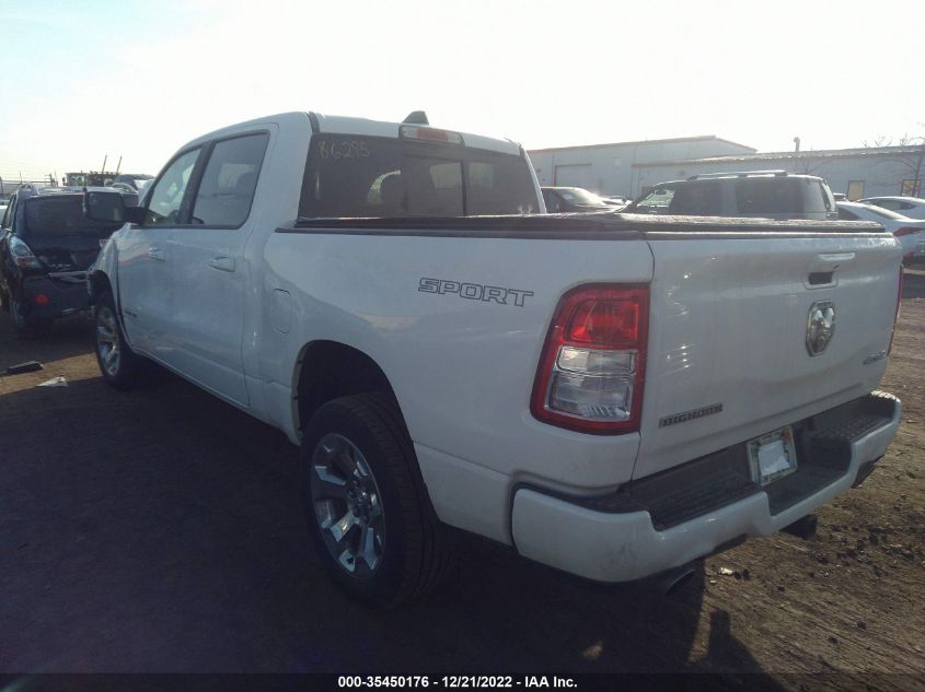 2020 RAM 1500 BIG HORN VIN: 1C6SRFFT0LN216903