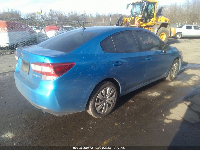 2022 SUBARU IMPREZA VIN: 4S3GKAB68N3608497