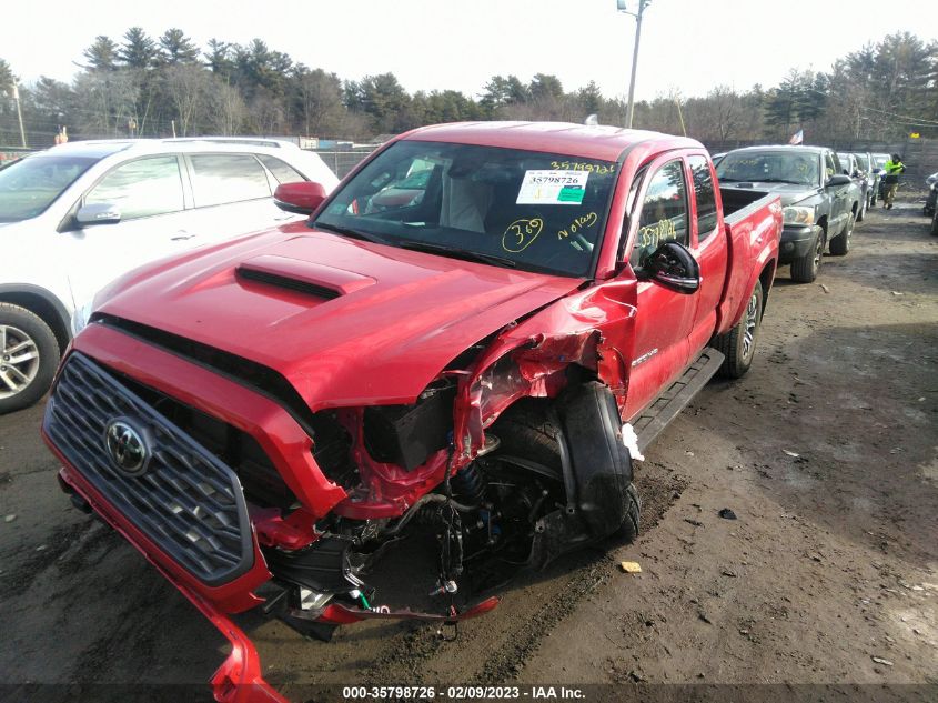 2022 TOYOTA TACOMA 4WD SR/SR5/TRD SPORT VIN: 3TYSZ5AN9NT092322