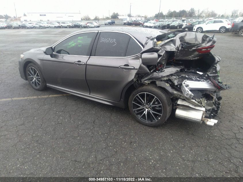 2022 TOYOTA CAMRY HYBRID VIN: 4T1G31AKXNU582132