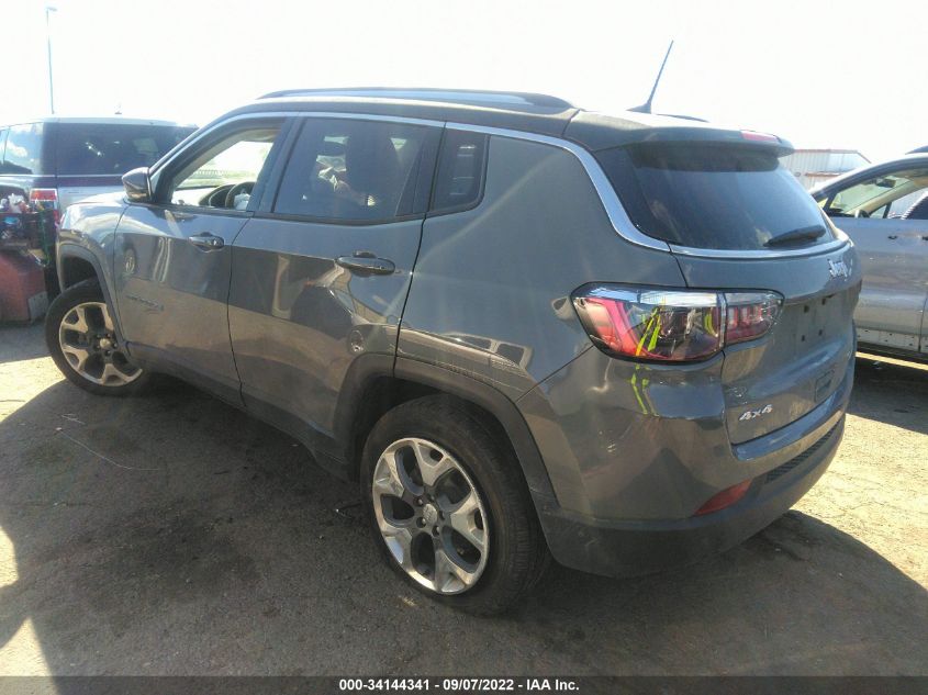 2021 JEEP COMPASS LIMITED VIN: 3C4NJDCB1MT551182
