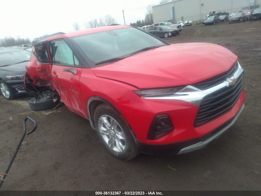 2022 CHEVROLET BLAZER LT VIN: 3GNKBHR41NS232671