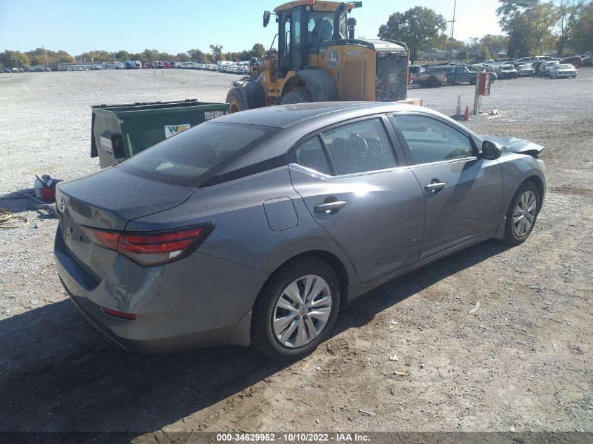 2021 NISSAN SENTRA S VIN: 3N1AB8BVXMY230388
