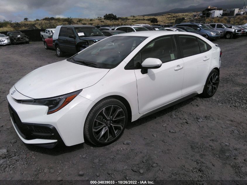 2022 TOYOTA COROLLA SE/SE NIGHTSHADE/APEX SE VIN: JTDS4MCE3NJ088345