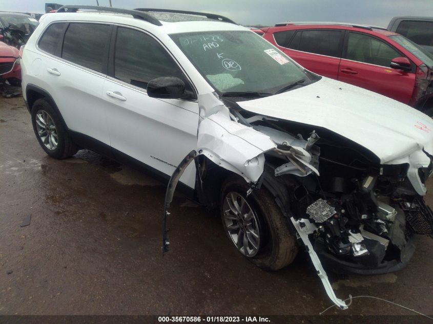 2022 JEEP CHEROKEE LATITUDE LUX VIN: 1C4PJMMX0ND501836