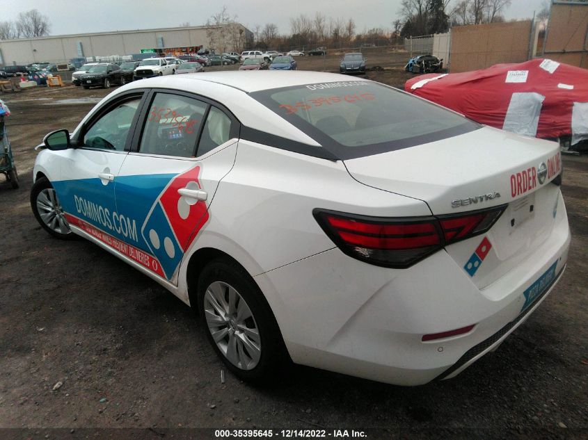 2021 NISSAN SENTRA S VIN: 3N1AB8BV7MY254812