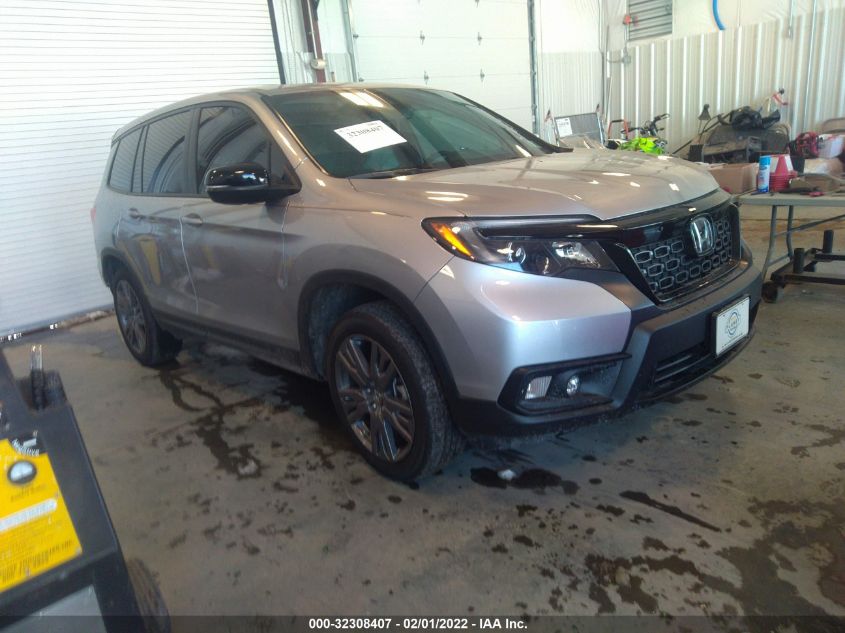 2021 HONDA PASSPORT EX-L VIN: 5FNYF8H53MB015101