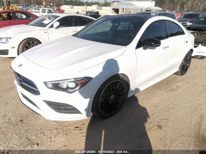 2022 MERCEDES-BENZ CLA CLA 250 VIN: W1K5J4GBXNN286456