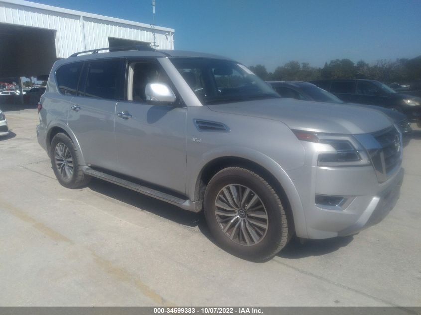 2022 NISSAN ARMADA SV VIN: JN8AY2AC9N9161262