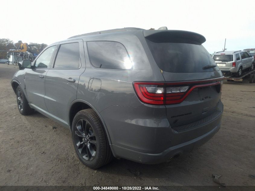 2022 DODGE DURANGO GT PLUS VIN: 1C4RDJDG1NC187313