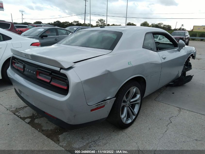 2022 DODGE CHALLENGER R/T VIN: 2C3CDZBT1NH131815