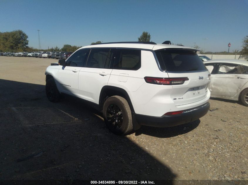 2022 JEEP GRAND CHEROKEE L LIMITED VIN: 1C4RJKBG7N8522577