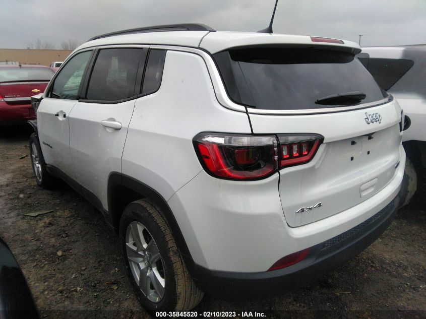 2022 JEEP COMPASS LATITUDE VIN: 3C4NJDBBXNT208339