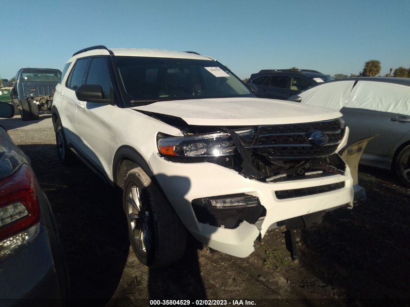 2021 FORD EXPLORER XLT VIN: 1FMSK7DHXMGA68360